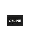 Lettering Logo Printing Card Wallet Black - CELINE - BALAAN 2