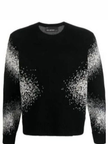 Neil Barrett Pixel Modernist Sweater NBV7MA143A V613C 1188 1000244 - NEIL BARRETT - BALAAN 1