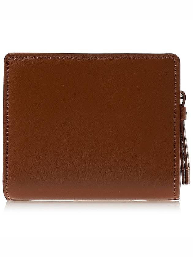 Sense Soft Leather Half Wallet Brown - CHLOE - BALAAN 4