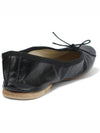 Women s Leather Flats Ballerina Black - PORSELLI - BALAAN 5