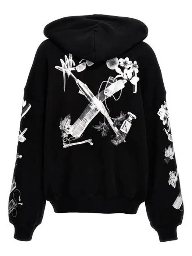 WoW SCANARRHOODIE Hoodie OMBB118S24FLE00210091009 - OFF WHITE - BALAAN 2