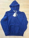 RL fleece hooded zip up Harrison blue - POLO RALPH LAUREN - BALAAN 5