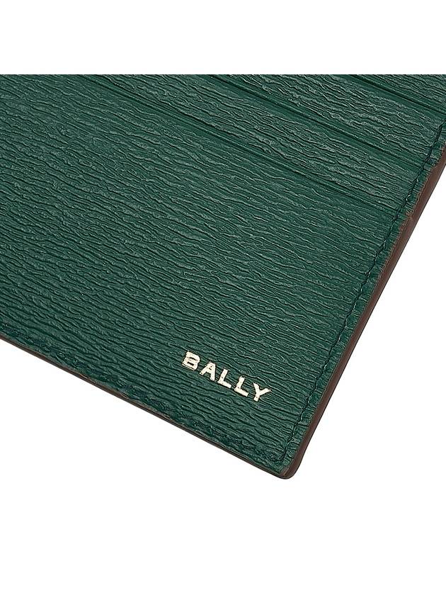 Monogram Pennant Half Wallet Brown - BALLY - BALAAN 9