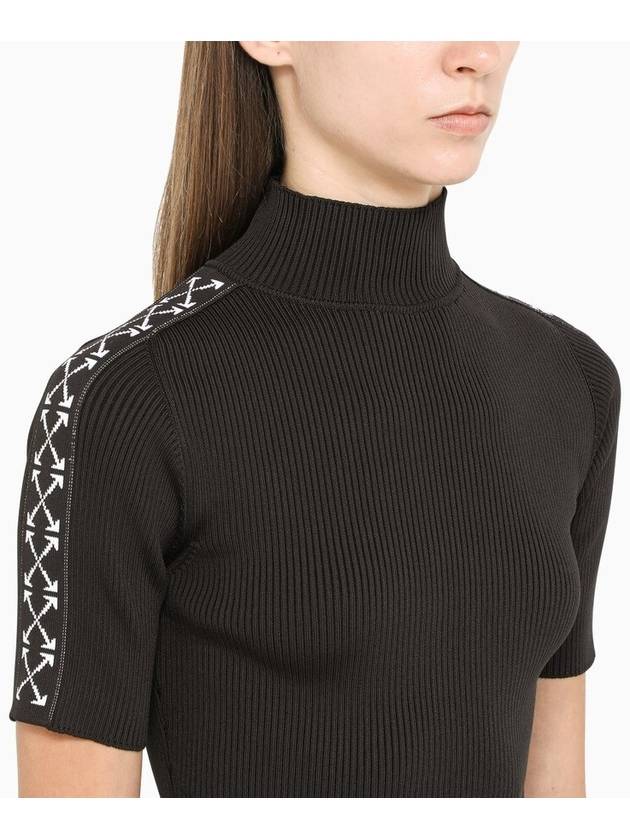 arrow band sleeve knit neck polar - OFF WHITE - BALAAN 10