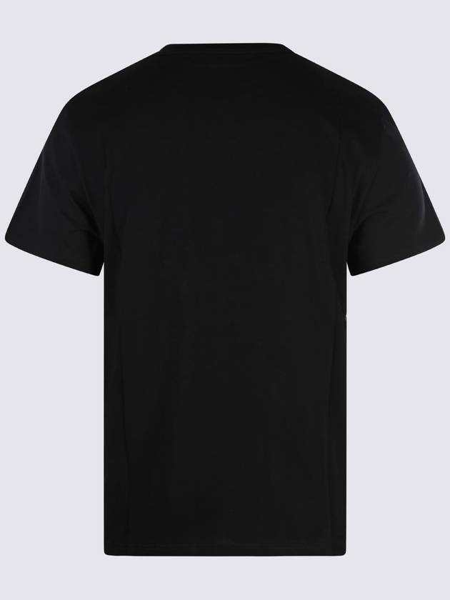 Skull Embroidery Short Sleeve T-Shirt Black - ALEXANDER MCQUEEN - BALAAN 4