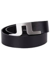 Women's Betsy Leather Belt Navy - J.LINDEBERG - BALAAN 2