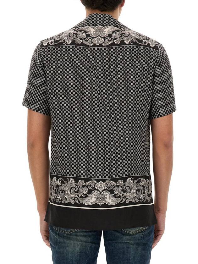 Balmain Monogram Paisley Stamoa Shirt - BALMAIN - BALAAN 3