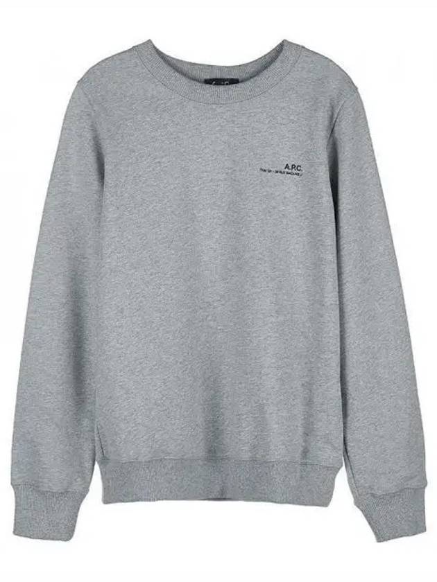 Item Logo Sweatshirt Grey - A.P.C. - BALAAN 2