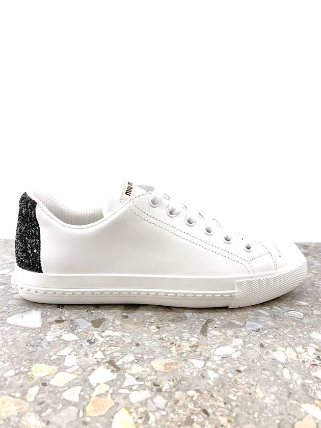 5E927B Glitter Women’s Sneakers - MIU MIU - BALAAN 3