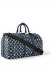 Keepall Bandouliere 50 Duffel Bag Navy - LOUIS VUITTON - BALAAN 3