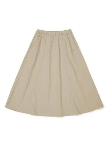 Root Flare Skirt Beige S23MWRSK61 - SNOW PEAK - BALAAN 1