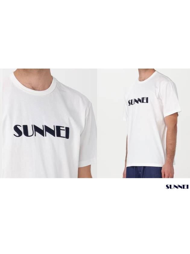 Big Logo Short Sleeve T-Shirt White - SUNNEI - BALAAN 7