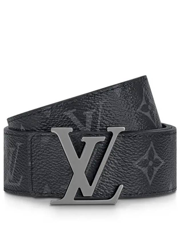 LV Initiales Reversible Monogram Leather Belt Black - LOUIS VUITTON - BALAAN 5