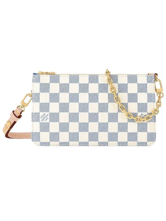 Louis Vuitton Lexington Damier Bernice Pouch Bag Celeste Blue - LOUIS VUITTON - BALAAN 1