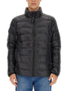 Crofton Quilting Down Padding Jacket Carbon - CANADA GOOSE - BALAAN 2