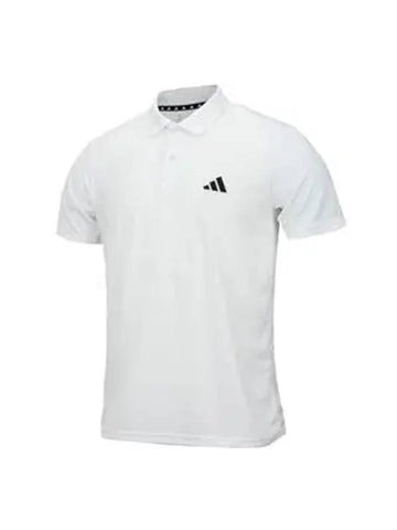 Train Essentials Base Polo Shirt White - ADIDAS - BALAAN 1