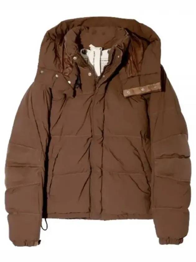 Aspen Combo Down Jacket Padded Brown - TEN C - BALAAN 2