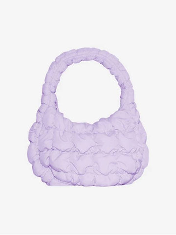 Quilted Micro Bag Purple Cloud Bag - COS - BALAAN 1