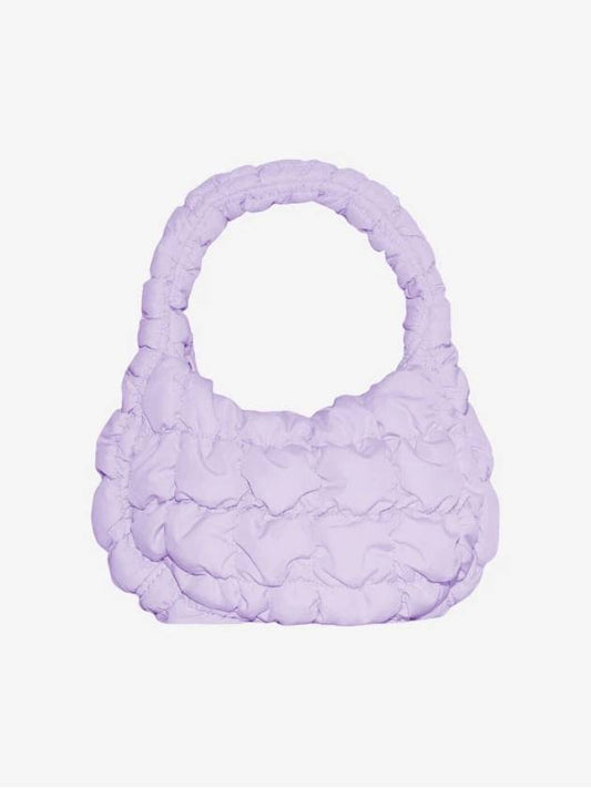 Quilted Micro Bag Purple Cloud Bag - COS - BALAAN 1