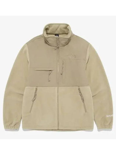 The North Face NJ4FQ55C Denali Fleece Jacket SAND SHELL - THE NORTH FACE - BALAAN 1