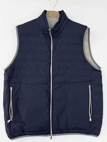 Lightweight down vest navy - BRUNELLO CUCINELLI - BALAAN 1