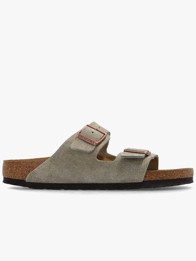 Birkenstock ‘Arizona BS’ Slides, Women's, Beige - BIRKENSTOCK - BALAAN 1