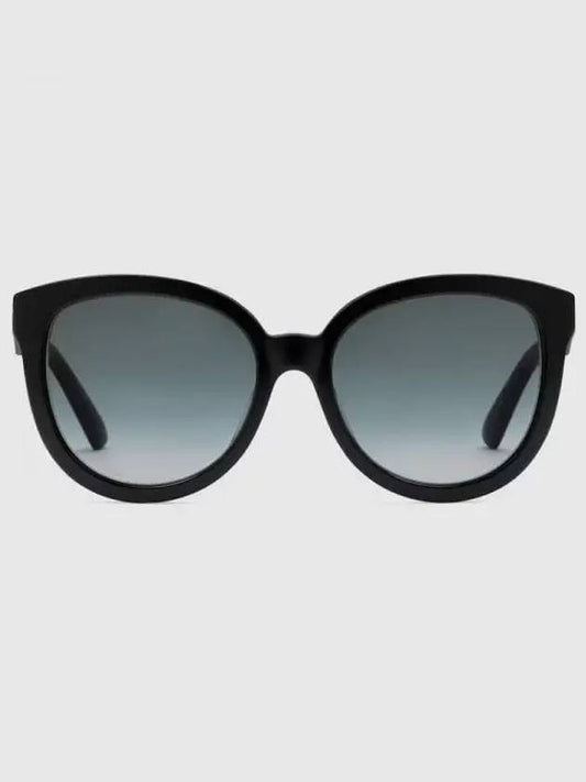 low nose bridge fit cat eye frame sunglasses black acetate 733364J07401012 - GUCCI - BALAAN 2