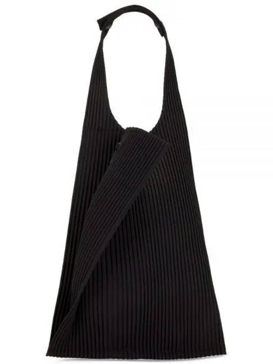 Homme Plissey 23 HP36AG407 15 Pleated Shoulder Bag - ISSEY MIYAKE - BALAAN 1