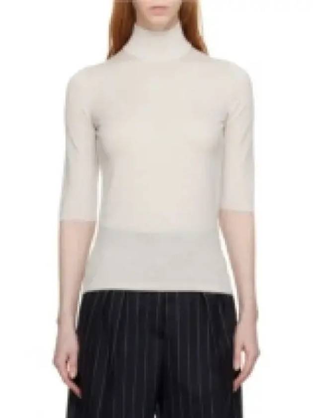 Unghia Virgin Wool Turtleneck White - MAX MARA - BALAAN 2