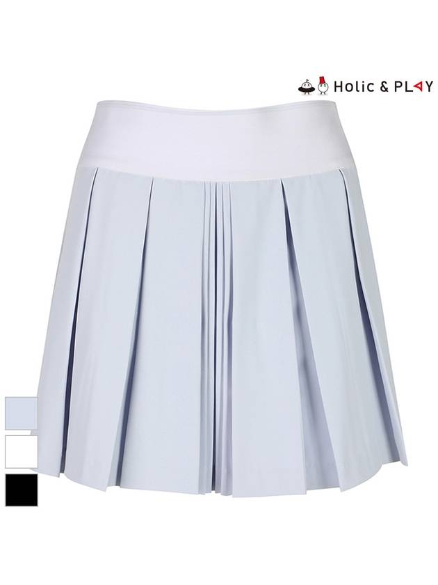 elastic band deformation pleats comfortable fit culotHD2WCU004 - HOLIC&PLAY - BALAAN 1