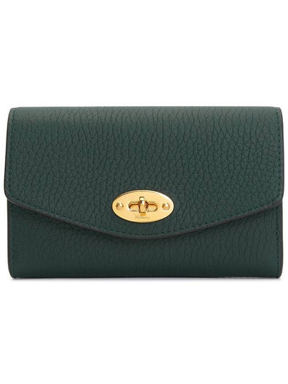 Darley Medium Card Wallet Green - MULBERRY - BALAAN 2