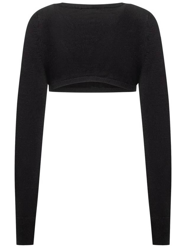 Marine Serre Ultra Cropped Sweater - MARINE SERRE - BALAAN 2