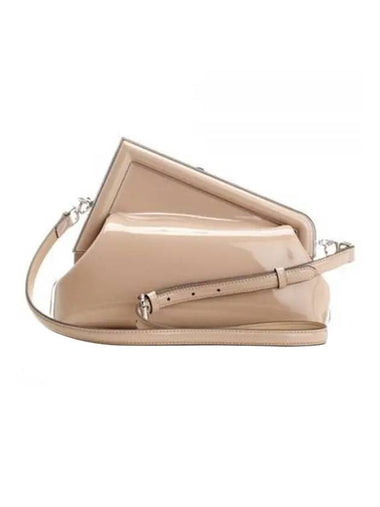 First Midi Clutch Bag Beige - FENDI - BALAAN 1