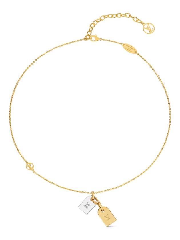 Nanogram Necklace Gold - LOUIS VUITTON - BALAAN 4