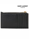 Wallet 611558AACRC1000 Black - SAINT LAURENT - BALAAN 4