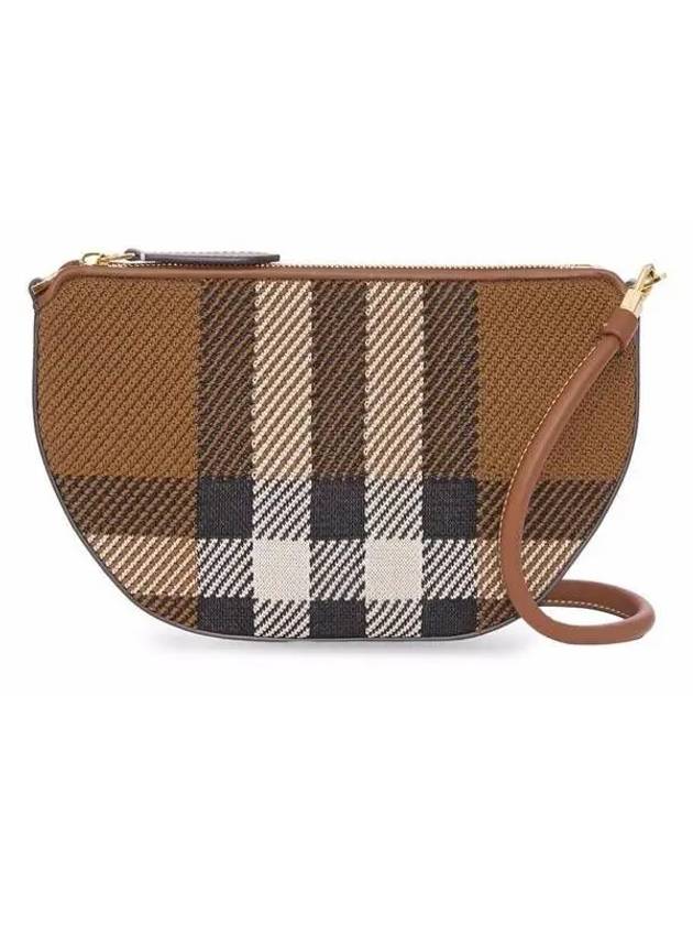 Olympia Check Shoulder Bag Birch Brown - BURBERRY - BALAAN 2