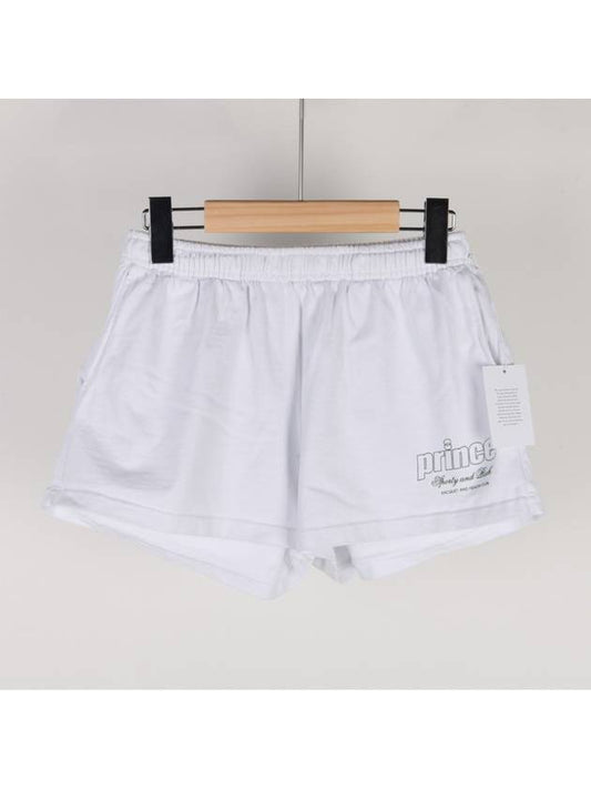 Prince Health Disco Shorts White - SPORTY & RICH - BALAAN 2