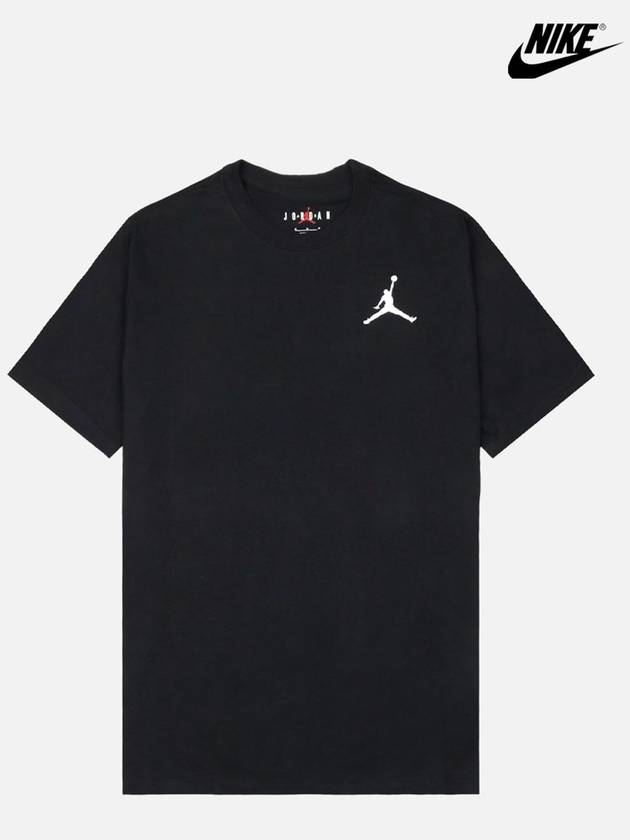 Jordan Unisex Short Sleeve T Shirt Jumpman Embroid DC7486 - NIKE - BALAAN 1