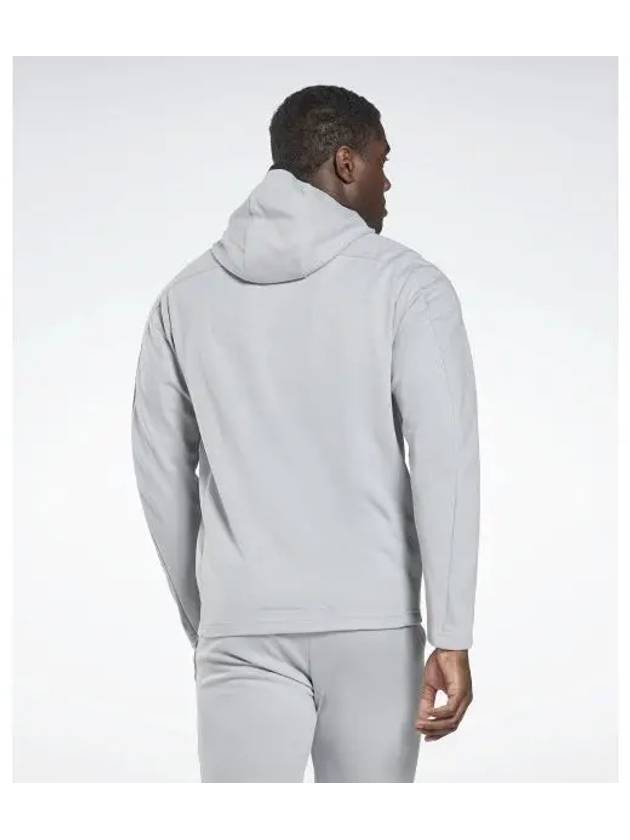 DMX INTERLOCK HOOD ZIP UP GRAY HK7043 - REEBOK - BALAAN 1