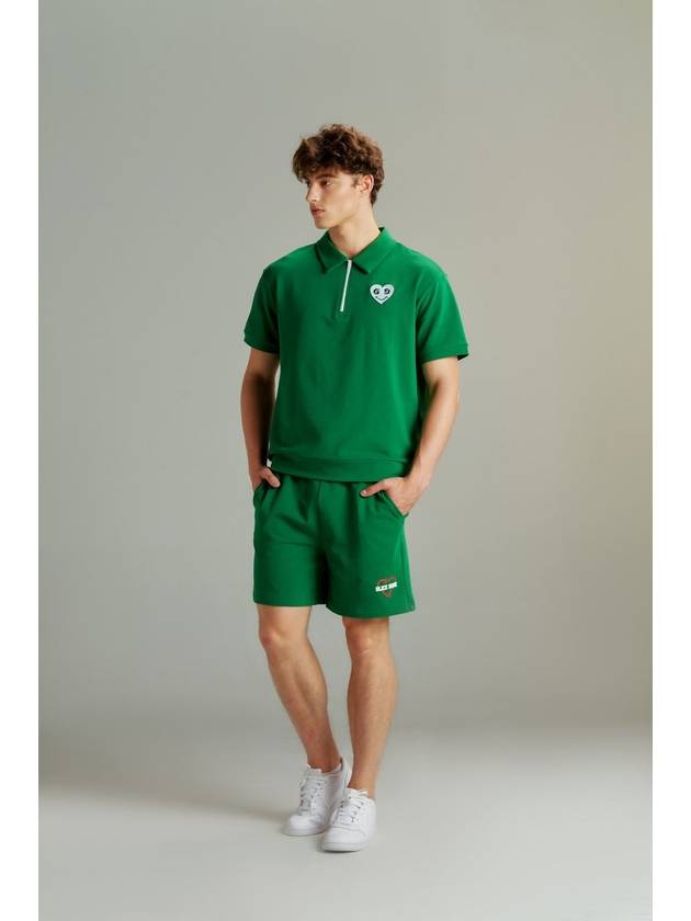 Men's Slice Hook Casual Fit Shorts Green - GOXO - BALAAN 3