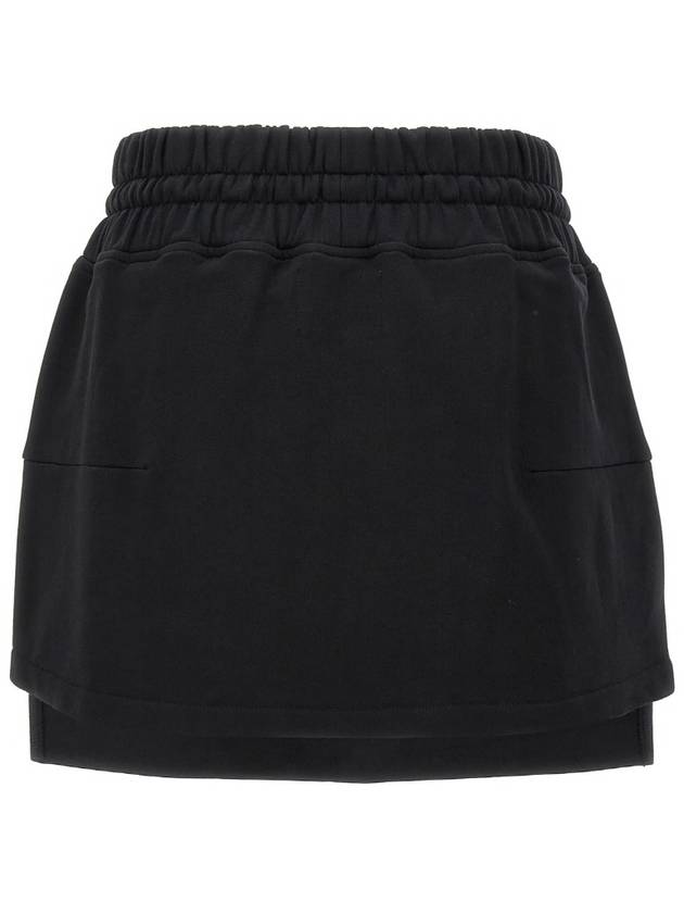 Logo A-Line Skirt Black - VIVIENNE WESTWOOD - BALAAN 3