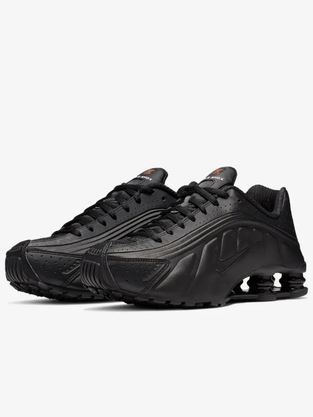 Shox R4 Low Top Sneakers Black - NIKE - BALAAN 6