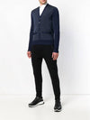 contrast panel cardigan navy - NEIL BARRETT - BALAAN 9