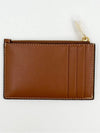 Smooth Lambskin Zipper Card Holder Tan 10K583EMJ - CELINE - BALAAN 3