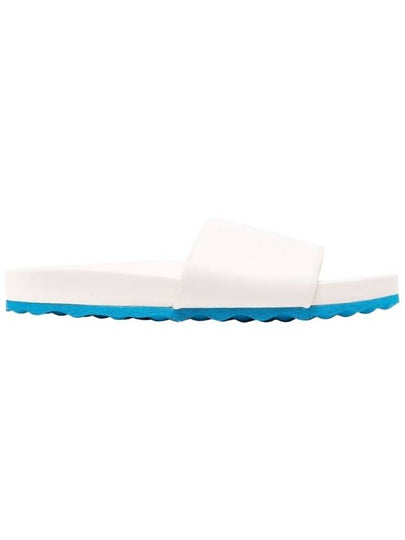 Bicolor sole white slippers white blue - OFF WHITE - BALAAN 2