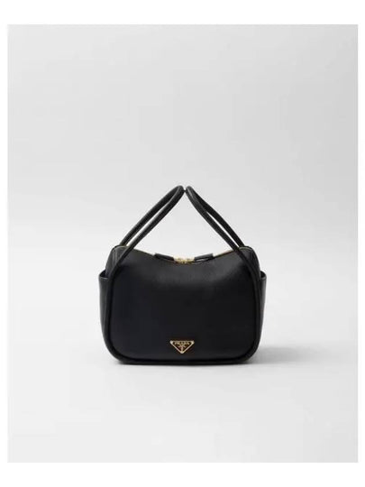 Darling Leather Hand Tote Bag Black - PRADA - BALAAN 2