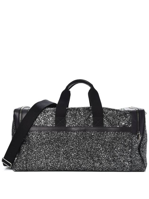 Glitter Canvas City Gym Duffle Bag - SAINT LAURENT - BALAAN 1