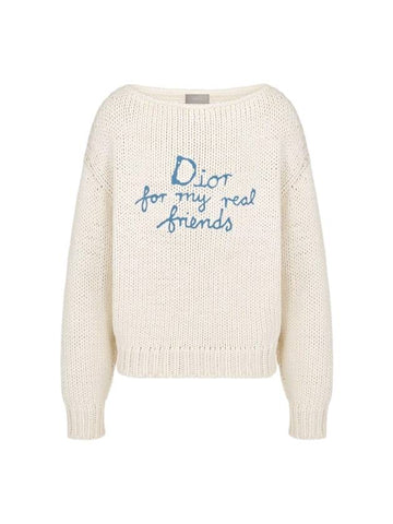 Hylton Nel Cotton Blend Jersey Knit Top White - DIOR - BALAAN 1