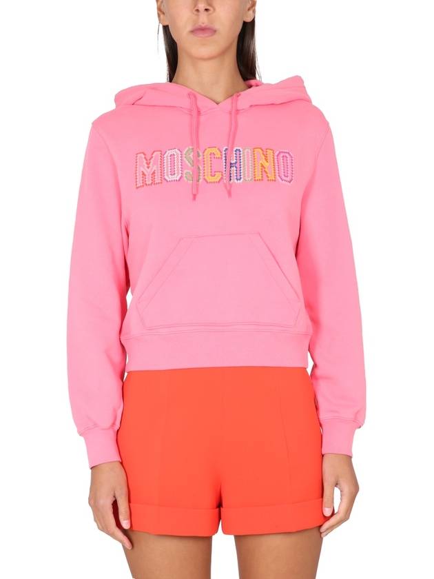 Sweater 17010528 2205 PINK - MOSCHINO - BALAAN 2