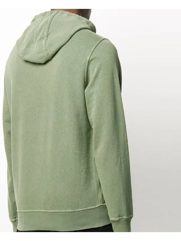 Wappen Patch Hoodie Green - STONE ISLAND - BALAAN 5